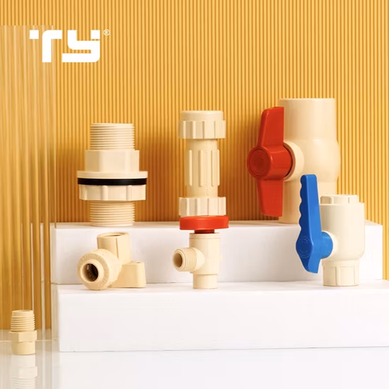 CPVC/PVC/Kunststoff ASTM D2846 Standard-Wasserversorgungsrohr-Verbindungsstück